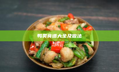 鸭类食谱大全及做法