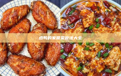 卤鸭的家常菜做法大全