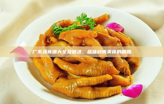 广东汤食谱大全及做法,品味岭南美食的精髓