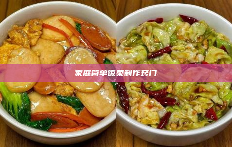 家庭简单饭菜制作窍门