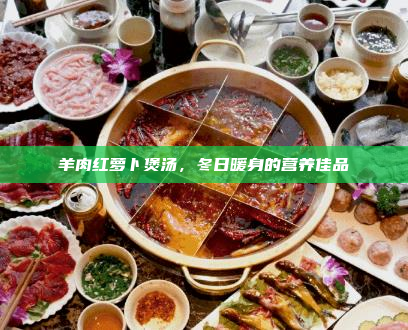 羊肉红萝卜煲汤,冬日暖身的营养佳品